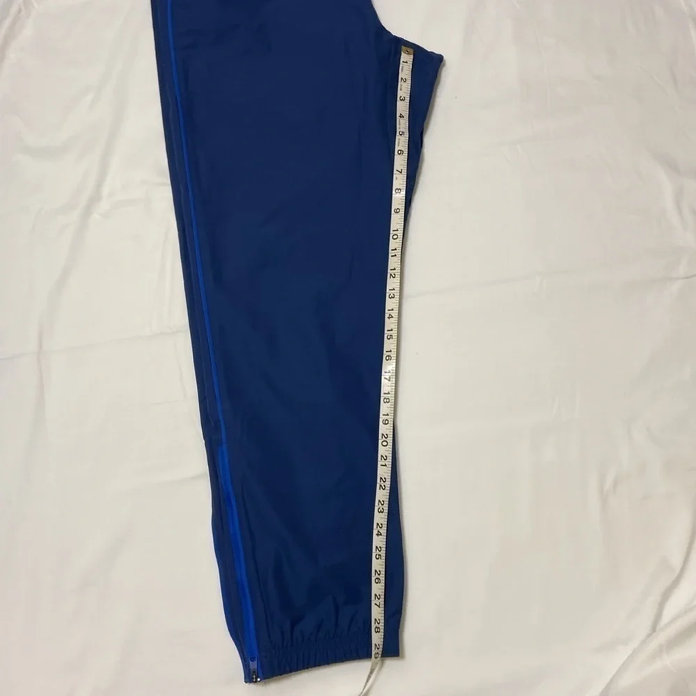 JORDAN MEN BLUE ELASTIC WAIST STANDARD FIT LONG TRACK PANT